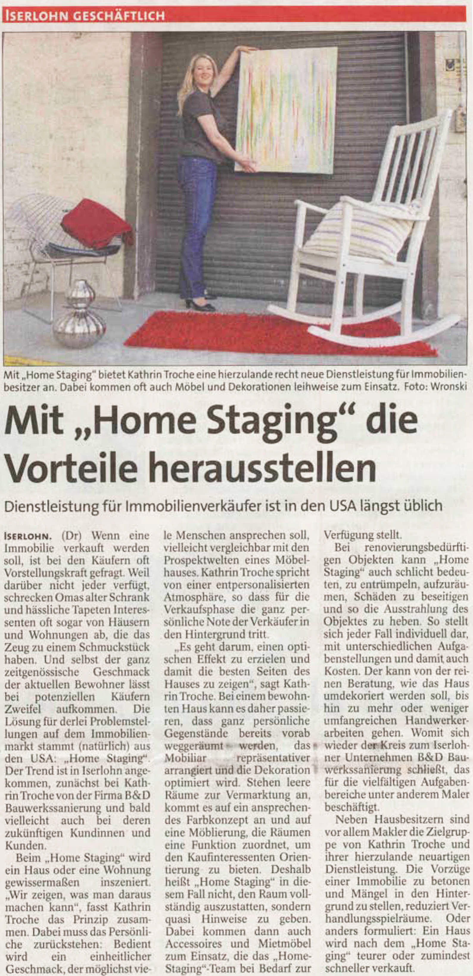Home Staging - IKZ Artikel